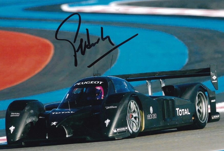 Autogramm Formel 1 | Pedro LAMY | 2007 Foto (Rennszene Color Peugeot Le Mans)