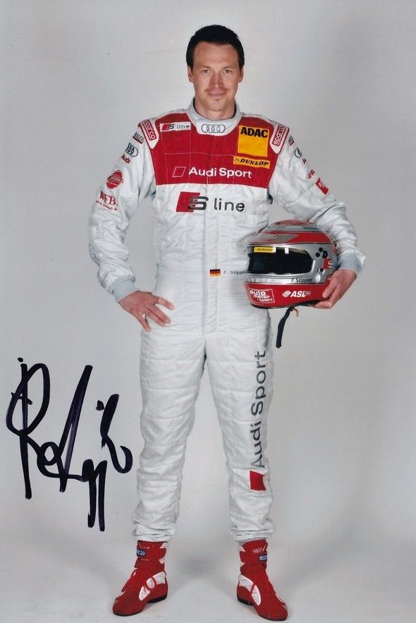 Autogramm Tourenwagen | Frank STIPPLER | 2008 Foto (Portrait Color Audi)