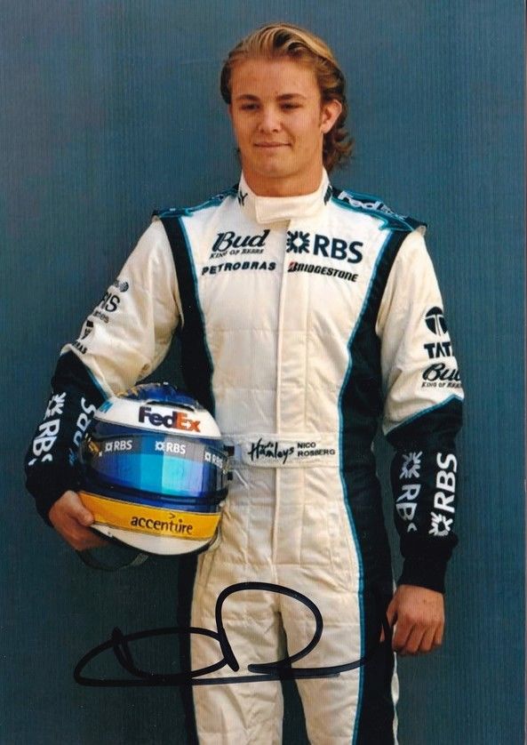 Autogramm Formel 1 | Nico ROSBERG | 2006 Foto (Portrait Color GP Bahrain)