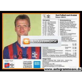 Autogramm Fussball | KFC Uerdingen 05 | 1990 | Holger FACH