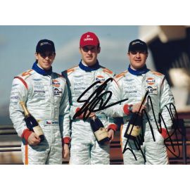 Autogramme Tourenwagen | Stefan MÜCKE + Tomas ENGE | 2009 Foto (Portrait Color Aston Martin)