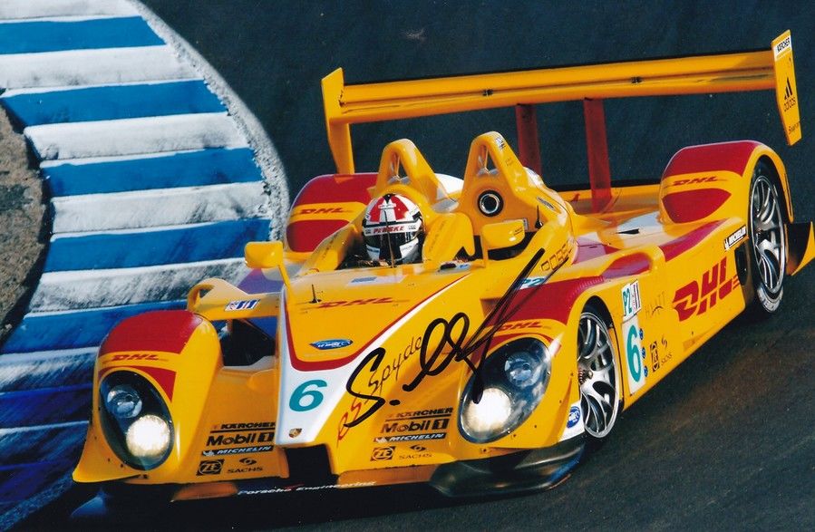 Autogramm Tourenwagen | Sascha MAASSEN | 2009 Foto (Rennszene Color Porsche RS Spyder) 2