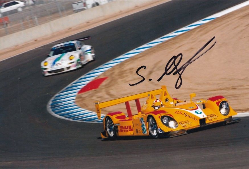 Autogramm Tourenwagen | Sascha MAASSEN | 2009 Foto (Rennszene Color Porsche RS Spyder) 1