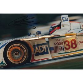 Autogramm Formel 1 | Johnny HERBERT | 2000er Foto (Rennszene Color Audi R8)