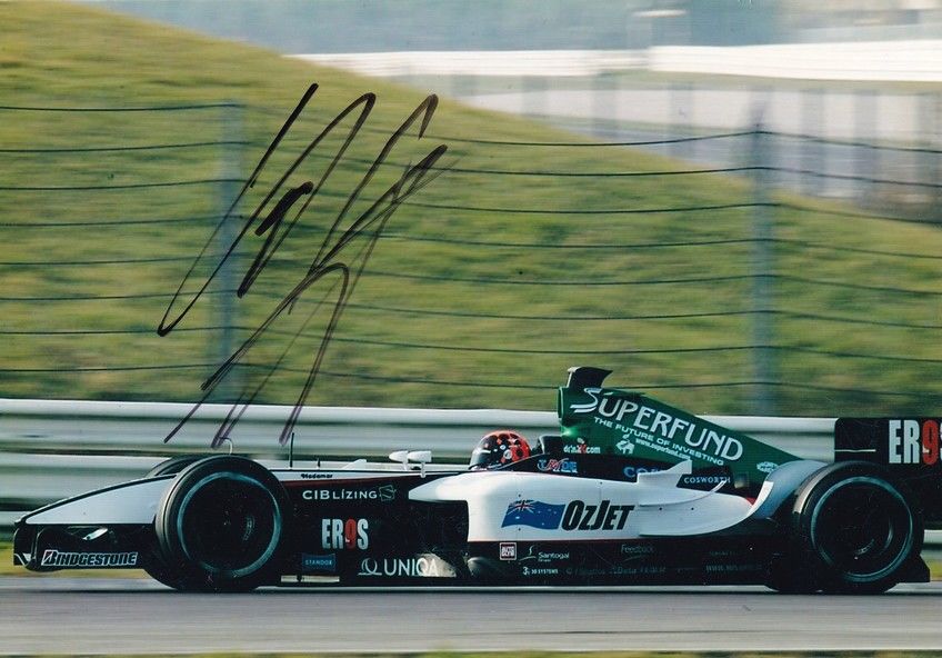 Autogramm Formel 1 | Christijan ALBERS | 2004 Foto (Rennszene Color HWA Mercedes)