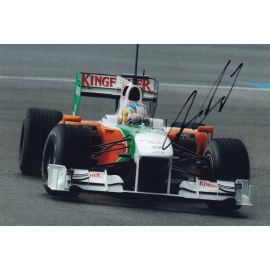 Autogramm Formel 1 | Adrian SUTIL | 2009 Foto (Rennszene Color Force India) 2