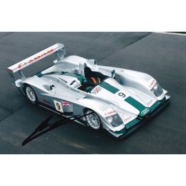 Autogramm Formel 1 | Mika SALO | 2003 Foto (Rennszene Color Audi R8 Le Mans)