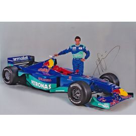 Autogramm Formel 1 | Pedro DINIZ | 1999 Foto (Portrait Color Sauber C18)