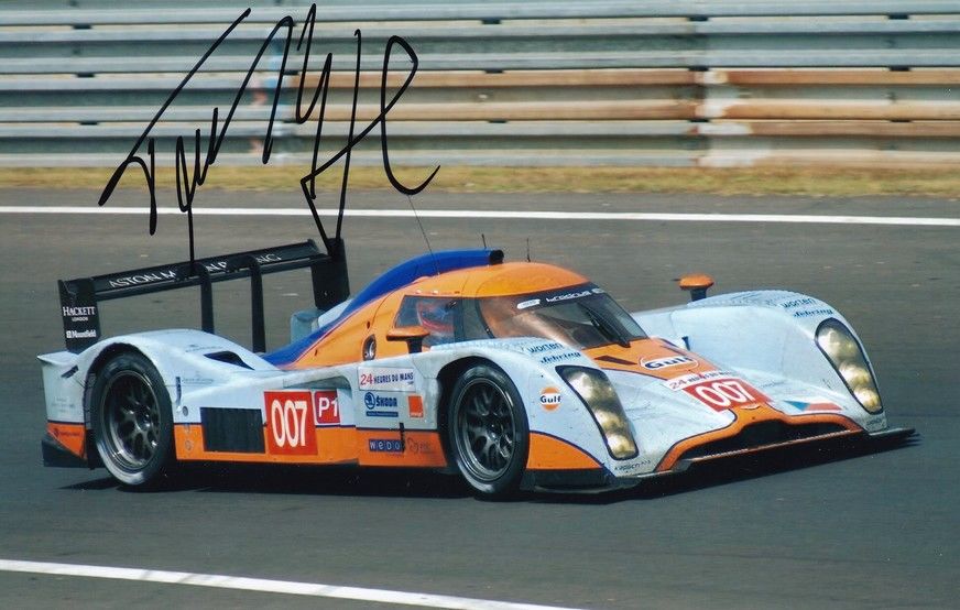Autogramm Tourenwagen | Tomas ENGE | 2009 Foto (Rennszene Color Aston Martin Le Mans) 1