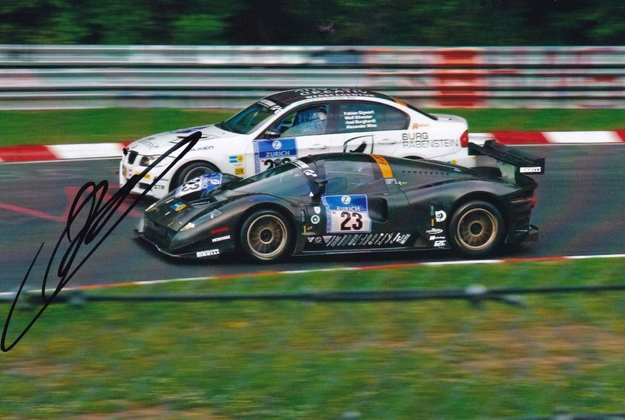 Autogramm Formel 1 | Mika SALO | 2011 Foto (Rennszene Color Glickenhaus)
