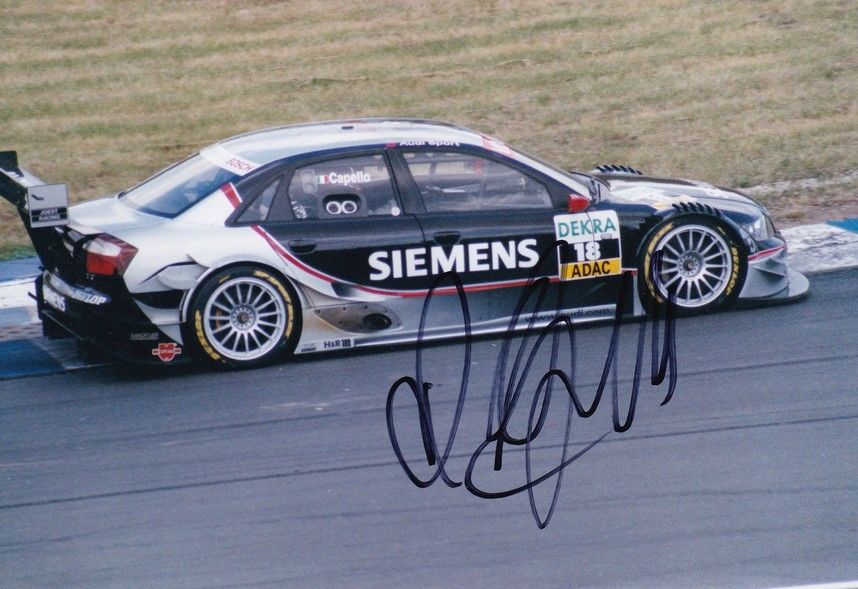 Autogramm Tourenwagen | Rinaldo CAPELLO | 2005 Foto (Rennszene Color Audi A4) 1