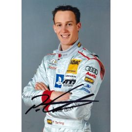 Autogramm Tourenwagen | Peter TERTING | 2008 Foto (Portrait Color Audi)