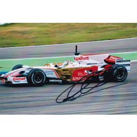 Autogramm Formel 1 | Adrian SUTIL | 2009 Foto (Rennszene Color Force India) 3
