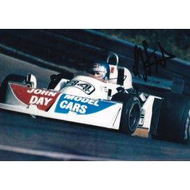 Autogramm Formel 1 | Hans-Joachim STUCK | 1976 Foto (Rennszene Color March GP Frankreich)