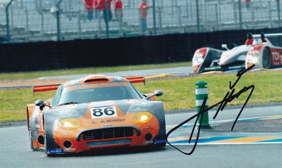 Autogramm Tourenwagen | Jaroslav JANIS | 2009 Foto (Rennszene Color Spyker) 1