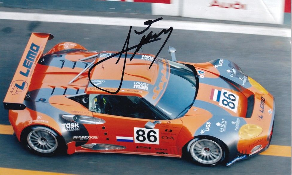 Autogramm Tourenwagen | Jaroslav JANIS | 2009 Foto (Rennszene Color Spyker) 2