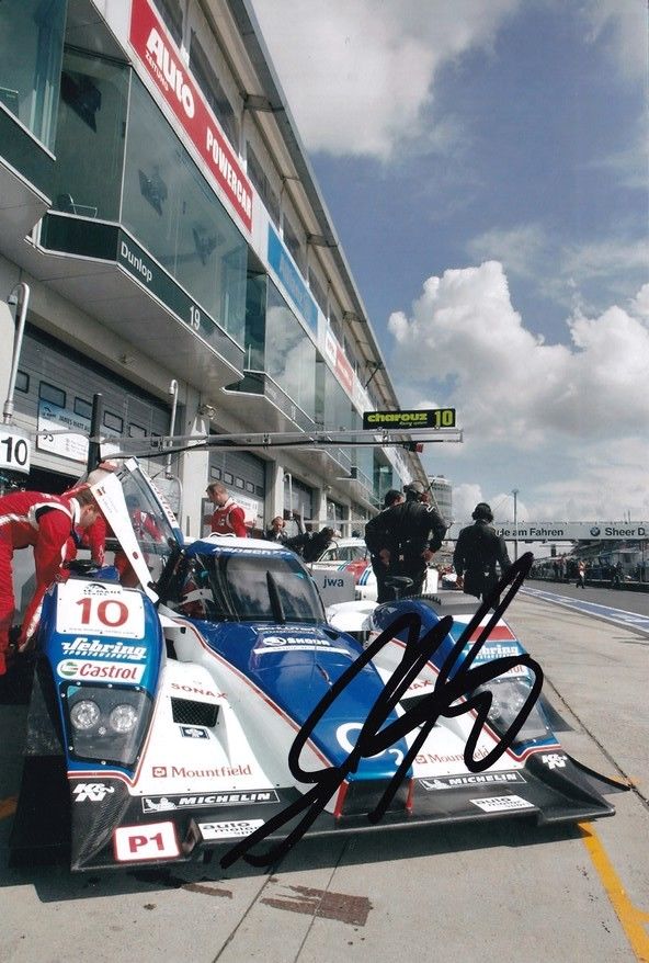 Autogramm Tourenwagen | Stefan MÜCKE | 2008 Foto (Box Nürburgring Color Lola B08)