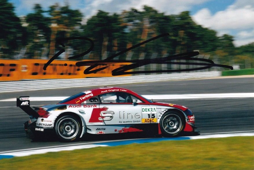 Autogramm Tourenwagen | Peter TERTING | 2003 Foto (Rennszene Color Audi TT-R) 2