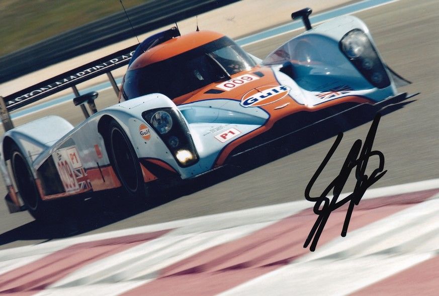 Autogramm Tourenwagen | Stefan MÜCKE | 2009 Foto (Rennszene Color Aston Martin) 1