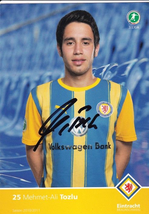 Autogramm Fussball | Eintracht Braunschweig | 2010 | Mehmet-Ali TOZLU