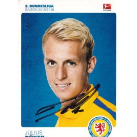 Autogramm Fussball | Eintracht Braunschweig | 2015 | Julius DÜKER