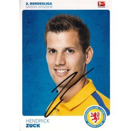 Autogramm Fussball | Eintracht Braunschweig | 2015 | Hendrick ZUCK