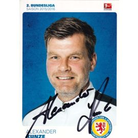 Autogramm Fussball | Eintracht Braunschweig | 2015 | Alexander KUNZE