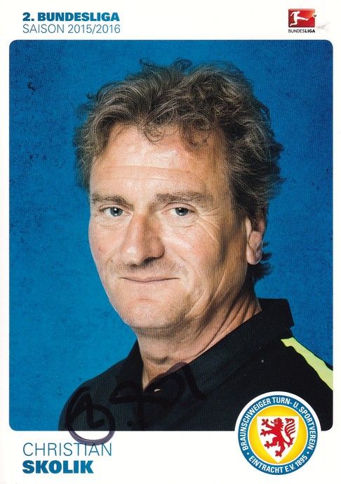 Autogramm Fussball | Eintracht Braunschweig | 2015 | Christian SKOLIK