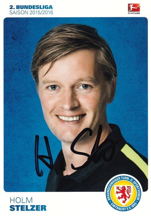 Autogramm Fussball | Eintracht Braunschweig | 2015 | Holm STELZER