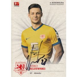 Autogramm Fussball | Eintracht Braunschweig | 2016 | Niko KIJEWSKI