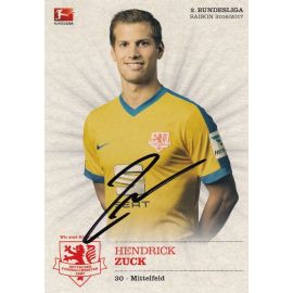 Autogramm Fussball | Eintracht Braunschweig | 2016 | Hendrick ZUCK 
