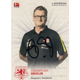 Autogramm Fussball | Eintracht Braunschweig | 2016 | Christian SKOLIK