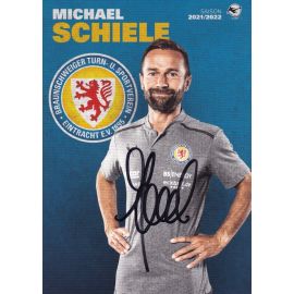 Autogramm Fussball | Eintracht Braunschweig | 2021 | Michael SCHIELE