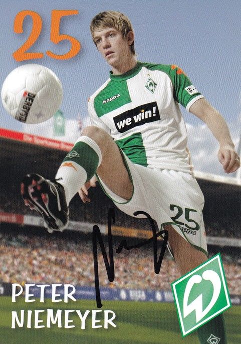 Autogramm Fussball | SV Werder Bremen | 2006 we win | Peter NIEMEYER
