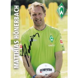 Autogramm Fussball | SV Werder Bremen | 2007 | Matthias HÖNERBACH