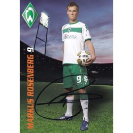 Autogramm Fussball | SV Werder Bremen | 2008 | Markus ROSENBERG