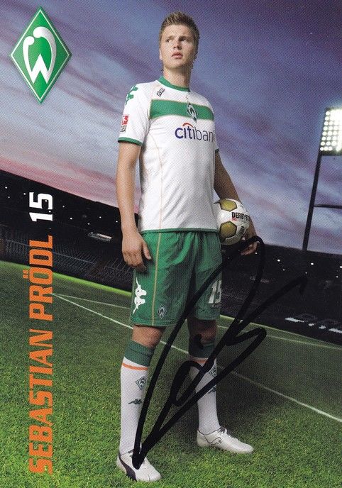 Autogramm Fussball | SV Werder Bremen | 2008 | Sebastian PRÖDL