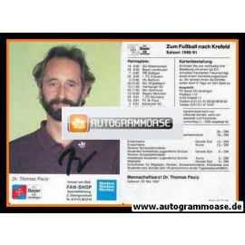 Autogramm Fussball | KFC Uerdingen 05 | 1990 | Dr. Thomas PAULY
