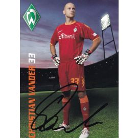 Autogramm Fussball | SV Werder Bremen | 2008 | Christian VANDER 