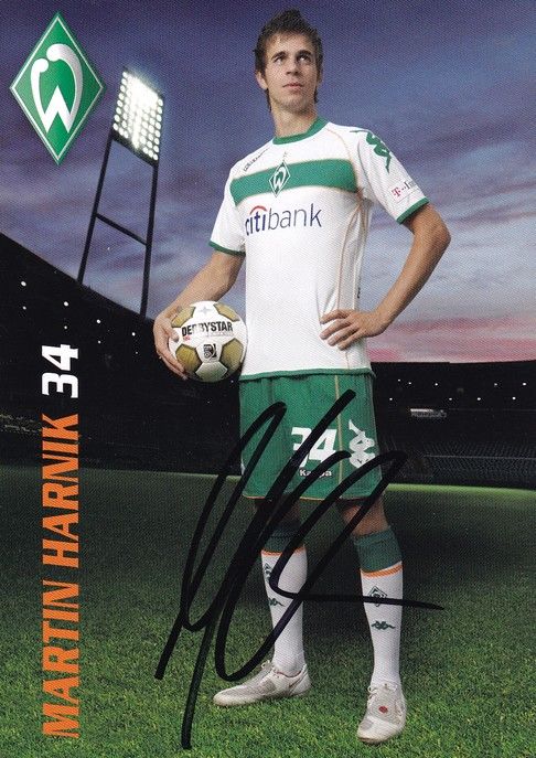 Autogramm Fussball | SV Werder Bremen | 2008 | Martin HARNIK