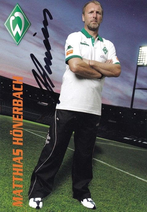 Autogramm Fussball | SV Werder Bremen | 2008 | Matthias HÖNERBACH 