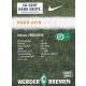 Autogramm Fussball | SV Werder Bremen | 2009 | Onur AYIK