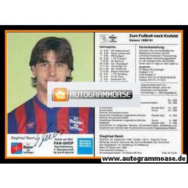 Autogramm Fussball | KFC Uerdingen 05 | 1990 | Siegfried REICH