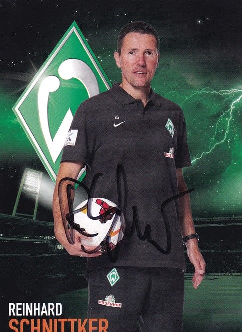 Autogramm Fussball | SV Werder Bremen | 2013 | Reinhard SCHNITTKER
