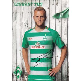 Autogramm Fussball | SV Werder Bremen | 2016 | Lennart THY