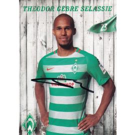 Autogramm Fussball | SV Werder Bremen | 2016 | Theodor GEBRE SELASSIE