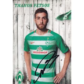 Autogramm Fussball | SV Werder Bremen | 2016 | Thanos PETSOS
