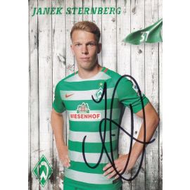 Autogramm Fussball | SV Werder Bremen | 2016 | Janek STERNBERG