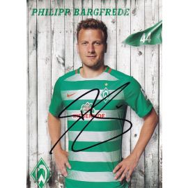 Autogramm Fussball | SV Werder Bremen | 2016 | Philipp BARGFREDE
