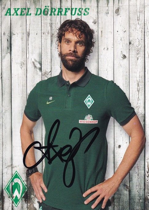 Autogramm Fussball | SV Werder Bremen | 2016 | Axel DÖRRFUSS
